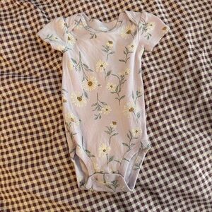 Floral Print Kids One Piece